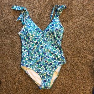 Jcrew one piece swim